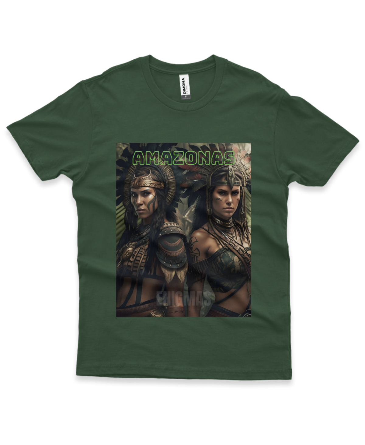 CAMISETA AMAZONAS: GUERREIRAS DO BRASIL