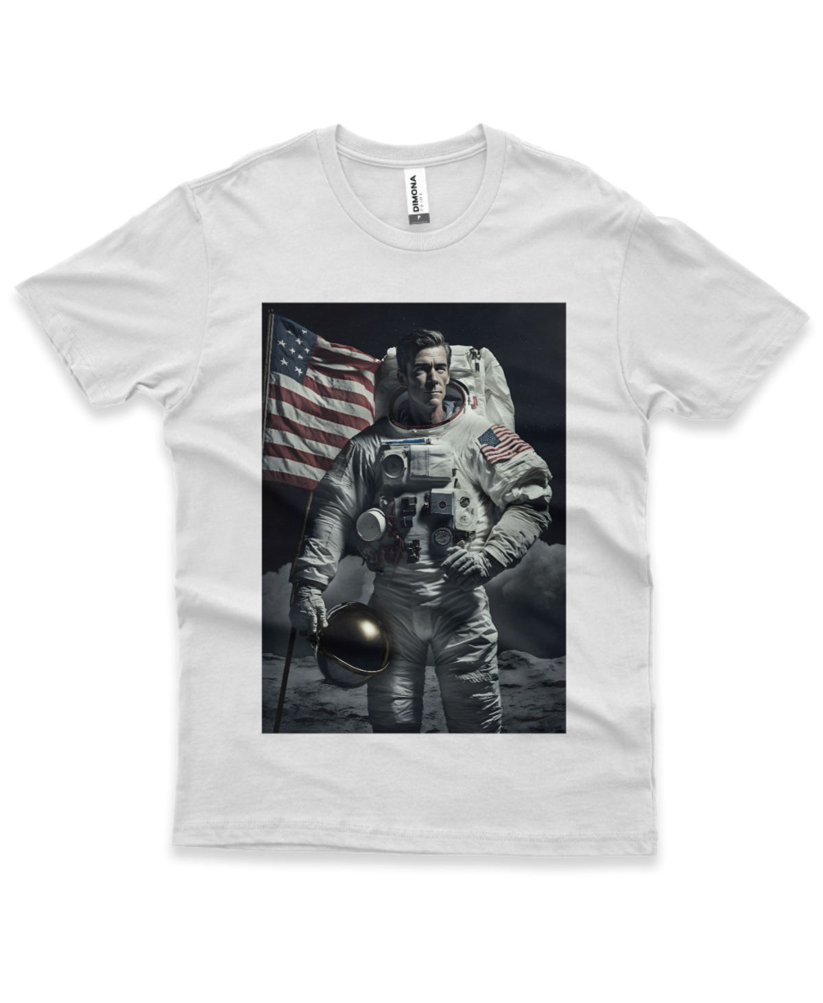 CAMISETA TIREI O CAPACETE NA LUA