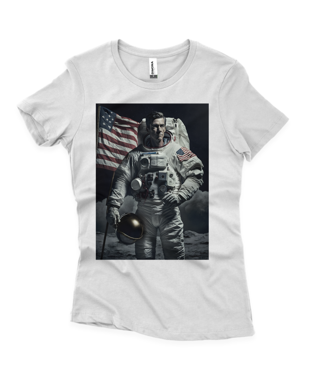 CAMISETA TIREI O CAPACETE NA LUA