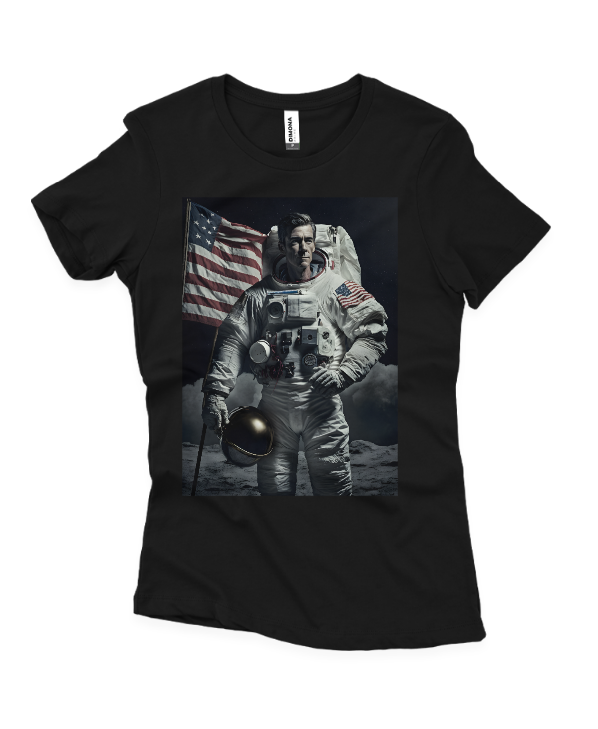 CAMISETA TIREI O CAPACETE NA LUA